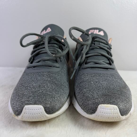 FILA Memory Primeforcer Gray/Pink Sneakers Women’s Size 11 - Picture 3 of 10